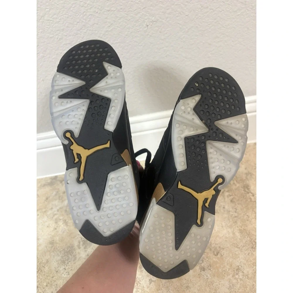 Air Jordan 6 Retro Defining Moments DMP Black Metallic Gold 6y CT4964-007